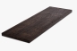 Mobile Preview: Stair Tread Oak Select Natur A/B 26 mm, finger joint lamella, black oiled