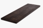 Preview: Stair Tread Oak Select Natur A/B 26 mm, finger joint lamella, black oiled