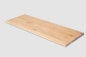 Preview: Wall shelf Solid Oak Hardwood 20 mm, Rustic grade, white oiled