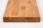 Preview: Stair tread Solid Oak Hardwood stair treads, Rustic grade, KGZ 40 mm, hard wax oil nature