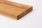 Preview: Stair Tread Window Sill Shelf Oak Rustic 40 mm 2-fold glued, finger joint lamella KGZ, hard wax oil, 40x250x750 mm