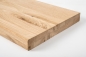 Preview: Solid Oak Hardwood stair treads Rustic grade 40 mm natural oiled