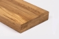 Preview: Stair tread Solid Oak Hardwood, Rustic grade, 60 mm, Bronze oiled