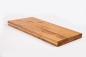 Preview: Stair tread Solid Oak Hardwood , Rustic grade, kgz 60 mm, hard wax oil nature