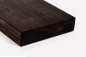 Mobile Preview: Stair tread Solid Oak Hardwood , Rustic grade, KGZ 60 mm, black oiled