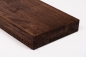 Preview: Stair tread Solid Oak Hardwood, Rustic grade, KGZ 60 mm, walnut oiled