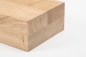 Preview: Glued laminated beam Squared timber Wild oak 80x160 mm untreated