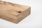 Preview: Glued laminated beam Squared timber Wild oak 80x240 mm untreated