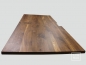 Preview: Platform Solid wood Smoked oak Rustic 40 mm natural oiled