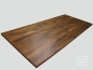 Mobile Preview: Massivholzplatte Arbeitsplatte Tischplatte Räuchereiche Wildeiche 40x440x520 mm, durchgehende Lamellen DL, naturgeölt