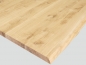 Preview: Worktop Solid wood Rustic with unteamed live 40 mm untreated