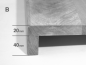 Preview: Traptrede Trap Beuken Kernbeuken 20mm Gekalkt Wit Geolied