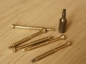 Preview: Plank screws 3.2x40mm self-drilling galvanized 200 pcs