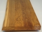 Preview: Stair tread Oak Hardwood with untrimmed front edge, 40 mm, Rustic grade, natural oiled