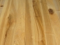 Preview: Solid Ash Worktop 40 mm Rustic grade, natural oiled