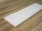 Preview: Stair tread Solid Birch Hardwood, Rustic grade, 40 mm, white lacquered RAL9010