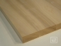 Mobile Preview: Arbeitsplatte Massivholzplatte tischplatte Esche Select Natur 40mm unbehandelt