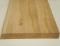 Preview: Stair tread Oak Hardwood with untrimmed front edge, 40 mm, Rustic grade, raw, unfinished