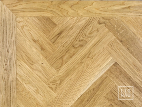 Solid Oak parquet 22x70x400 mm, Rustic grade