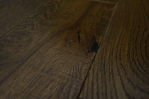 Solid Parquet Chevron Hungarian herringbone 60° Oak Wood Grain 16/22 mm