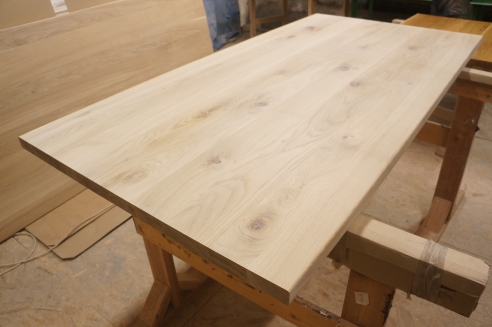 Worktop Solid Wood top Rustic 40 mm untreated