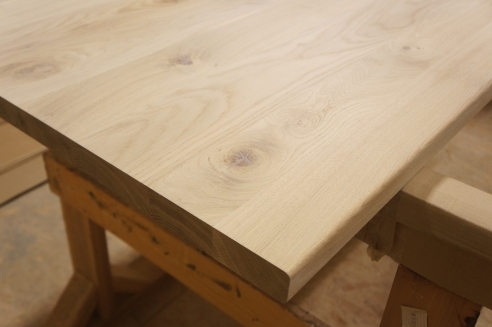 Worktop Solid Wood top Rustic 40 mm untreated