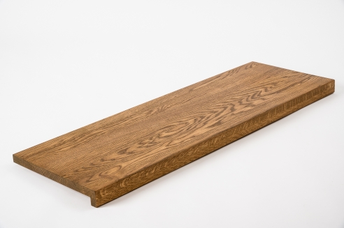 Window sill Solid Oak with overhang, 20 mm, prime grade, antique oiled