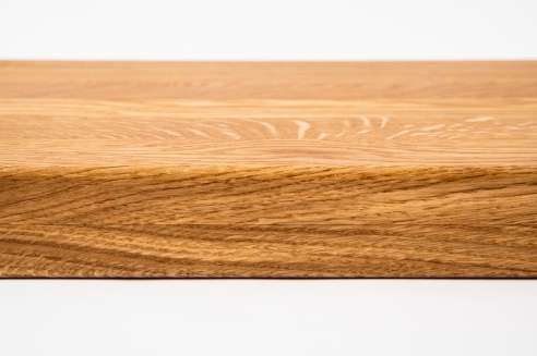 Window sill Solid Oak with overhang, Prime Nature grade, 20 mm, natural oiled