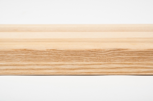 Window sill Solid Ash with overhang 20 mm Prime-Nature grade, hard wax oil nature