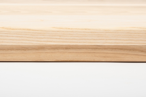 Window sill Solid Ash with overhang 20 mm prime-nature grade brushed untreated
