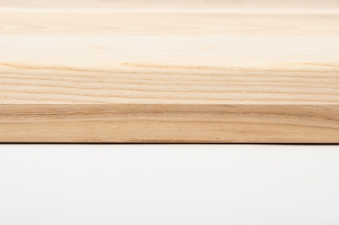 Window sill Solid Ash with overhang 20 mm Prime-Nature grade unfinished