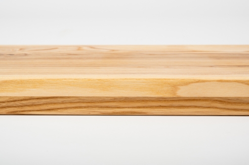 Window sill Solid Ash Hardwood with overhang Rustic grade 20 mm natural oiled