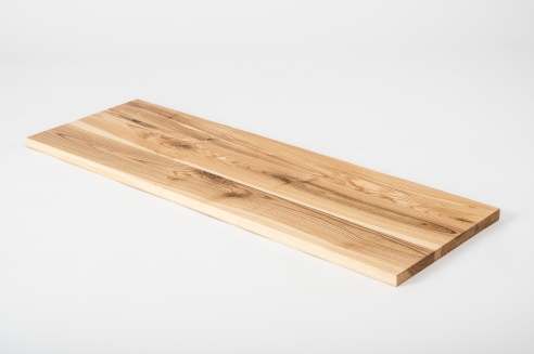Wall Shelf Solid Ash Hardwood Rustic grade, 20 mm lacquered