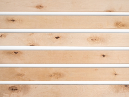 Lamellen Berken Rustiek Massief 24x80 mm, 2,1-2,5 m, Knutselhout Stroken