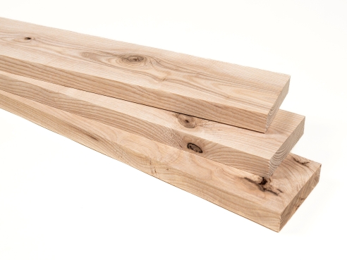 Houten lamel Essen Rustiek 24x100mm 40-200cm Plint Lijstwerk Onderconstructie
