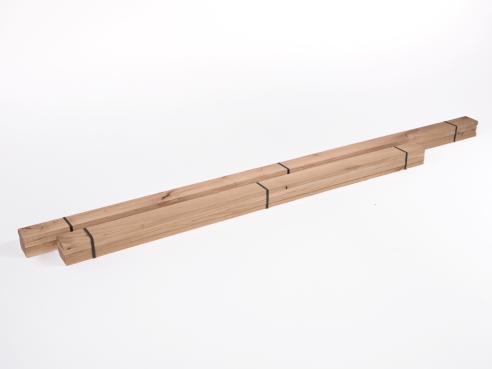 Lamelles en chêne rustique 18×74 mm longueurs 2,1-2,5 m, Bois de bricolage DIY