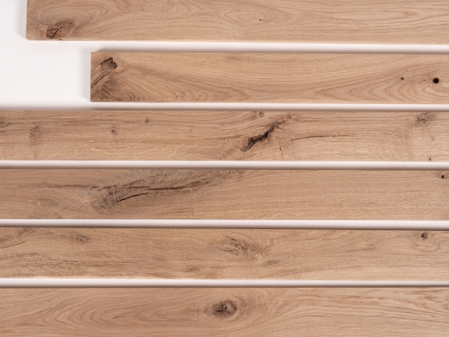 Lamelles en chêne rustique 18×74 mm longueurs 40 à 200 cm, Bois de bricolage DIY