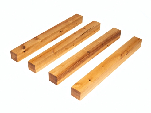 Glulam birch beam Rustic 70x70 mm natural oil, square timber, solid wood