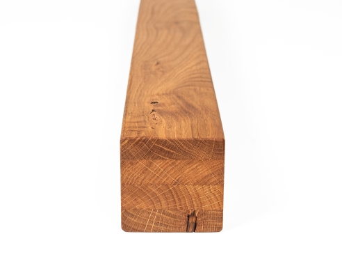 Glulam oak beam Rustic 70x70 mm natural oiled, square timber, solid wood