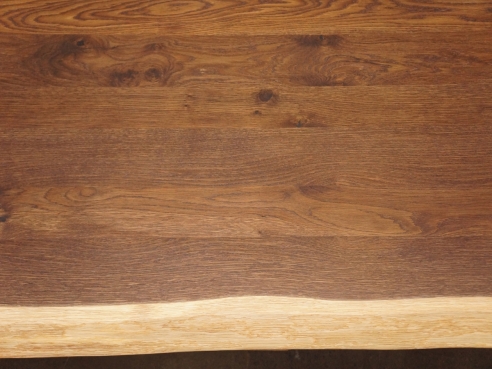 Worktop Solid wood Smoked Oak Rustic 40 mm  Natural Oiled