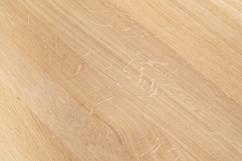 Panneau Bois Massif 20x1210x600-3000 mm Chêne A/B Classe Première 20 mm, lamelles entières, sans noeuds