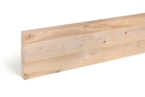 Verlijmd Paneel Essen Rustiek 45 mm DL doorlopend vallende latten, DIY aanpasbaar, Werkblad, Tafelblad timmerplaten