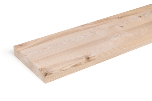 Verlijmd Paneel Essen Rustiek 45 mm DL doorlopend vallende latten, DIY aanpasbaar, Werkblad, Tafelblad timmerplaten