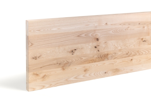 Verlijmd Paneel Essen Rustiek 45 mm DL doorlopend vallende latten, DIY aanpasbaar, Werkblad, Tafelblad timmerplaten