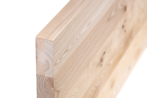 Verlijmd Paneel Essen Rustiek 45 mm DL doorlopend vallende latten, DIY aanpasbaar, Werkblad, Tafelblad timmerplaten