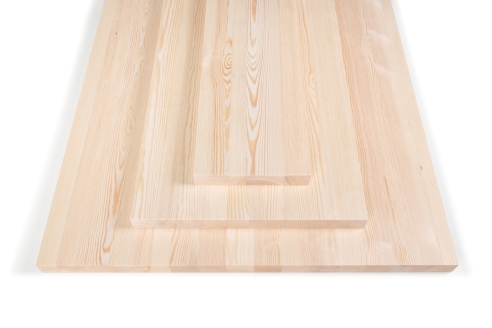 Solid wood edge glued panel Pine A/B 40 mm, full lamella, customized DIY