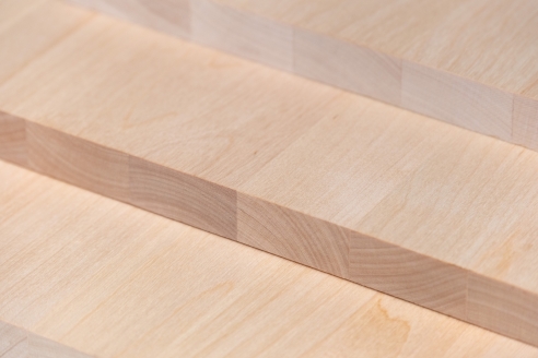 Solid wood edge glued panel Maple A/B 20 mm, full lamella, customized DIY