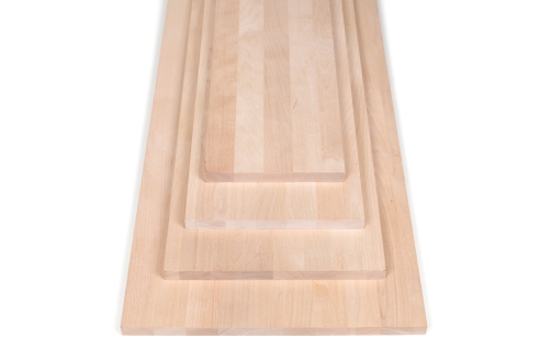 Solid wood edge glued panel Maple A/B 20 mm, full lamella, customized DIY