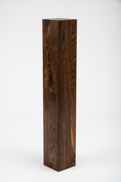 Glued laminated beam Squared timber Smoked oak Rustic 80x80 mm natural oiled