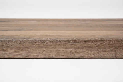 Window sill Solid Hardwood  smoked Oak rustic grade  20 mm white oiled
